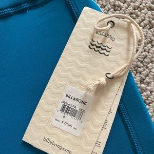 Billabong brand new wet suit pants